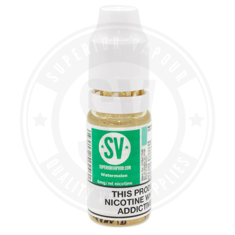 Watermelon E-Liquid 10Ml By Superior Vapour 6Mg E Liquid