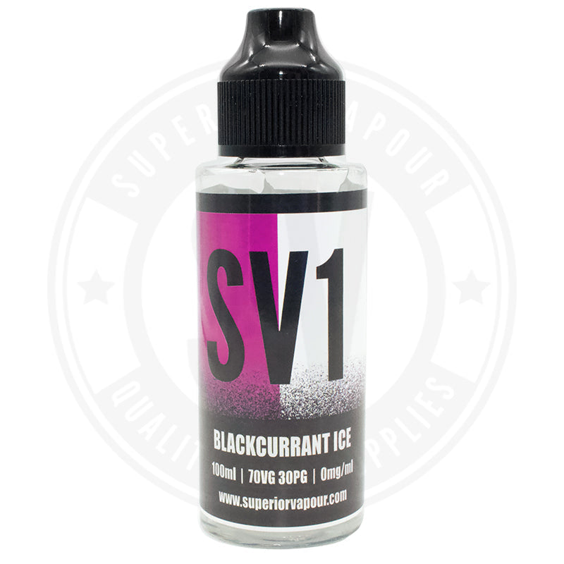 Blackcurrant Ice E-Liquid 100Ml By Sv1 E Liquid