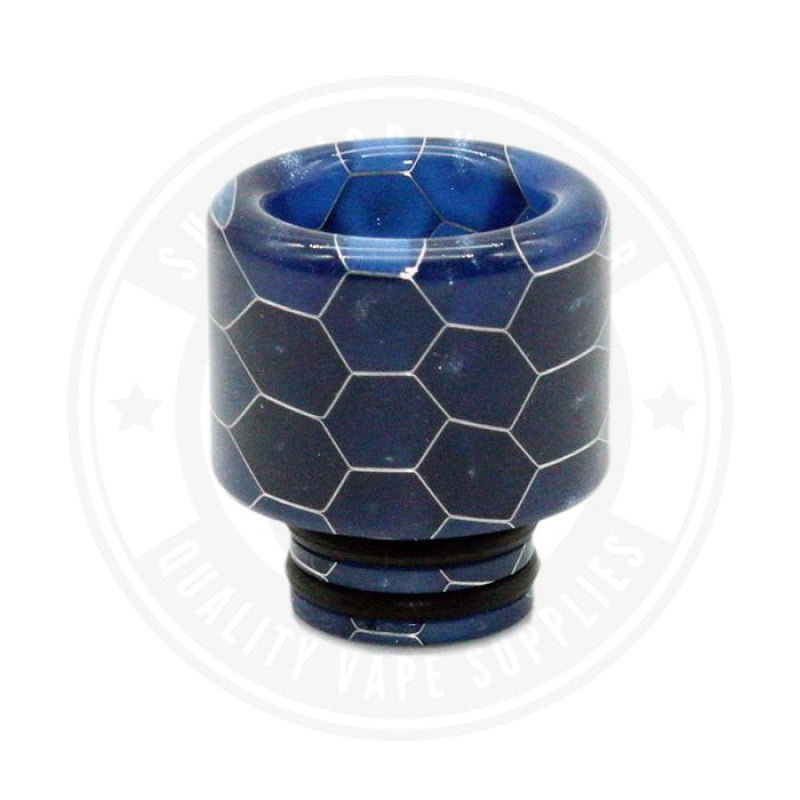 510 Stubby Resin Drip Tips By Vapjoy Blue Tip