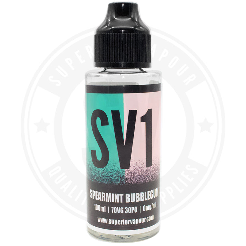 Spearmint Bubblegum E-Liquid 100Ml By Sv1 E Liquid