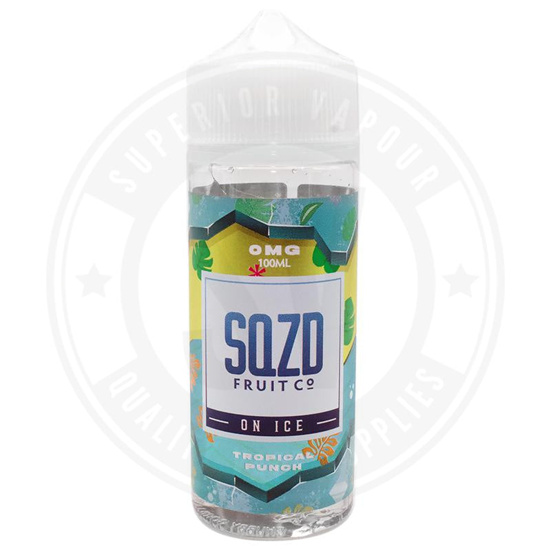 Tropical Punch On Ice E-Liquid 100Ml By Sqzd Fruit Co. E Liquid