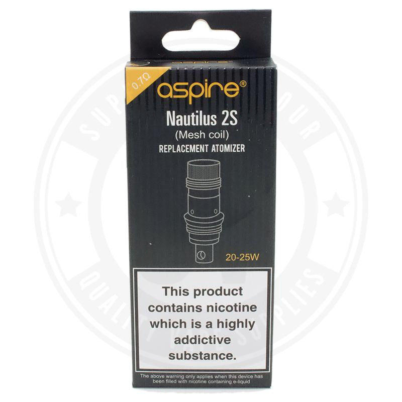 Aspire Nautilus Bvc Coils X5 0.7Ohm (2S Mesh) Atomizer