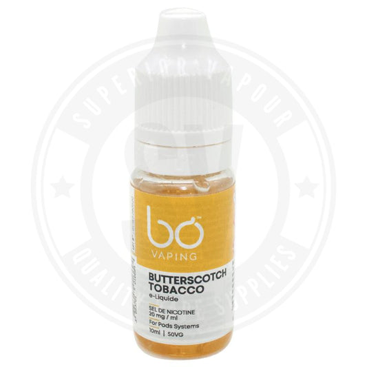 Butterscotch Tobacco E-Liquid 10Ml Salts By Bo Vaping E Liquid