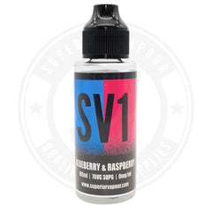 Blueberry & Raspberry E-Liquid 100Ml By Sv1 E Liquid