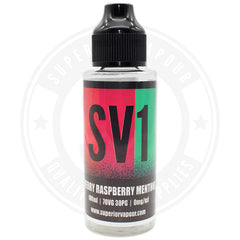 Cherry Raspberry Menthol E-Liquid 100Ml By Sv1 Single Bottle E Liquid