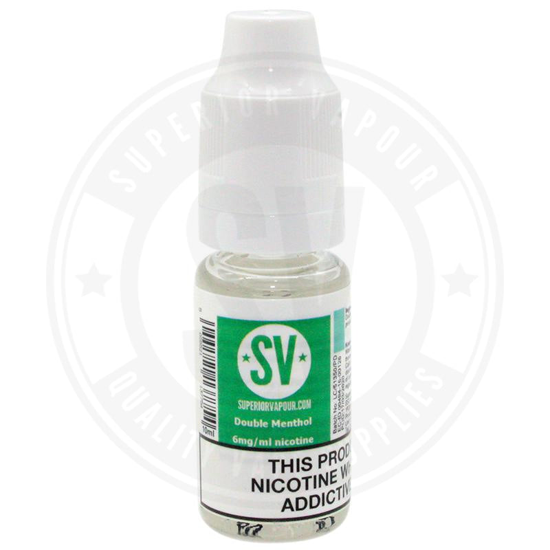 Double Menthol E-Liquid 10Ml By Superior Vapour E Liquid