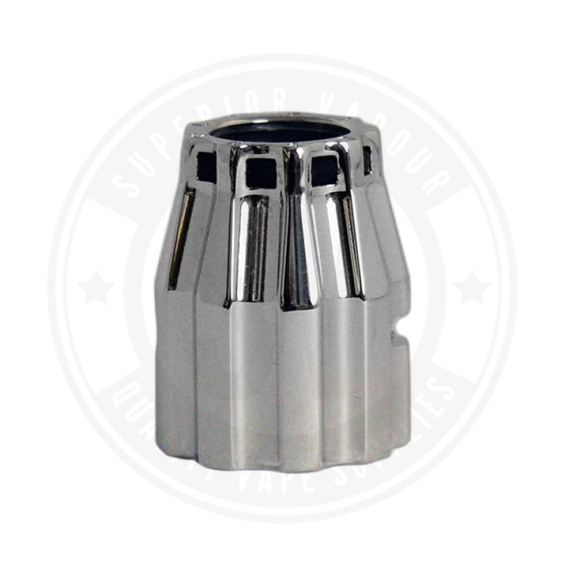 Predator S Cap By Comp Lyfe Polished Titanium Drip Tip