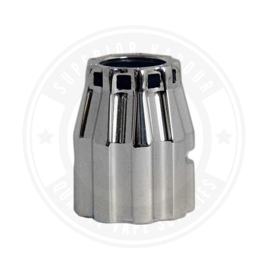 Predator S Cap By Comp Lyfe Polished Titanium Drip Tip