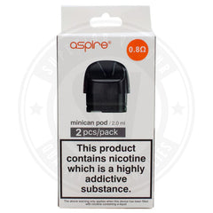 Aspire Minican Plus Replacement Pods X2 Atomizer