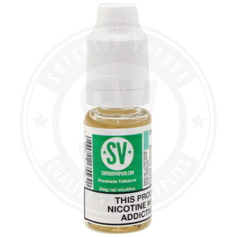 Premium Tobacco E-Liquid 10Ml By Superior Vapour E Liquid