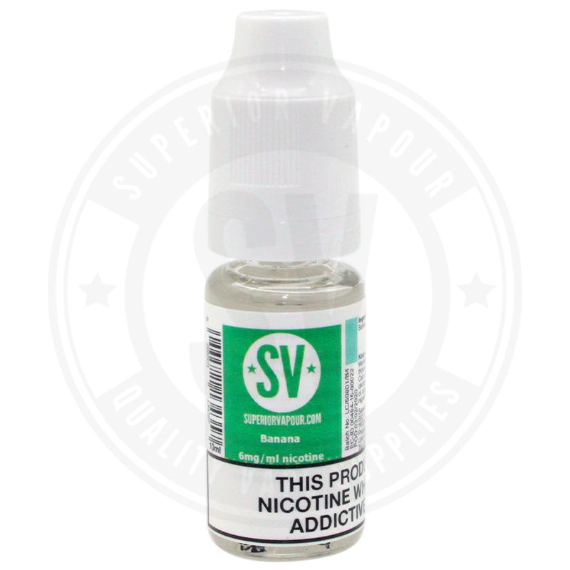 Banana E-Liquid 10Ml By Superior Vapour E Liquid