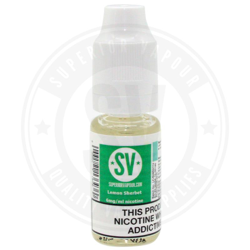 Lemon Sherbert E-Liquid 10Ml By Superior Vapour E Liquid
