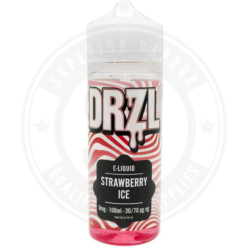 Strawberry Ice E-Liquid 100ml by DRZL