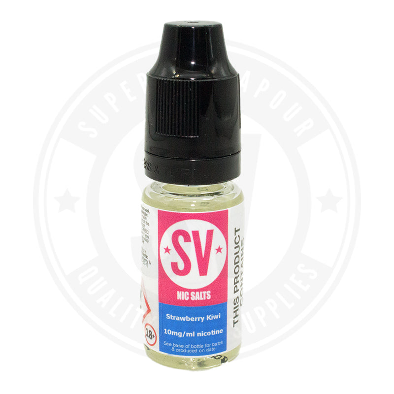 Strawberry Kiwi Nic Salts E-Liquid 10Ml By Superior Vapour 10Mg E Liquid