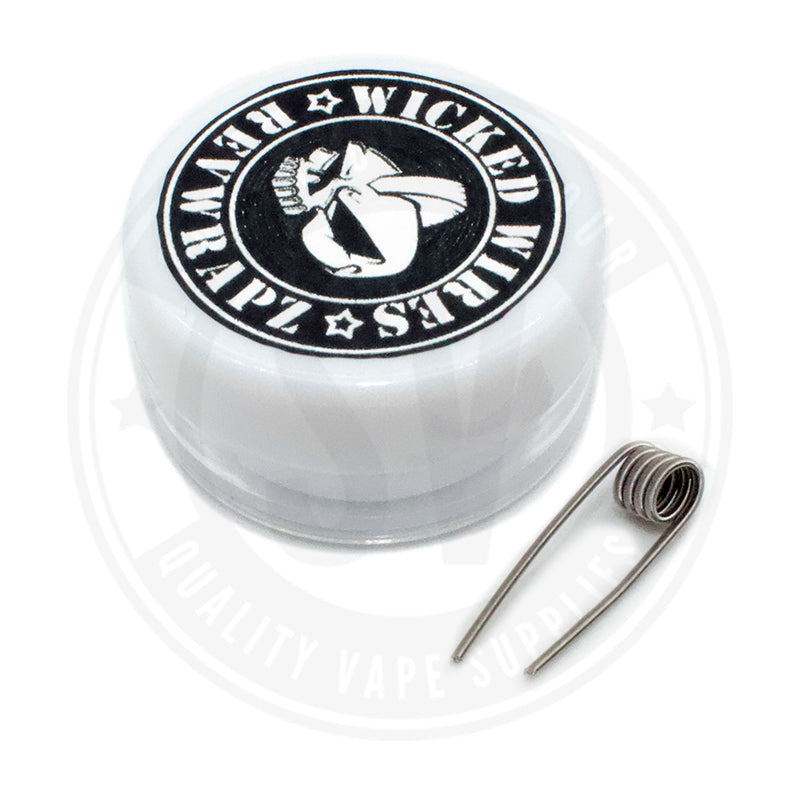 Competition Coils By Wicked Wires Fused Clapton 0.15Ohm Coil