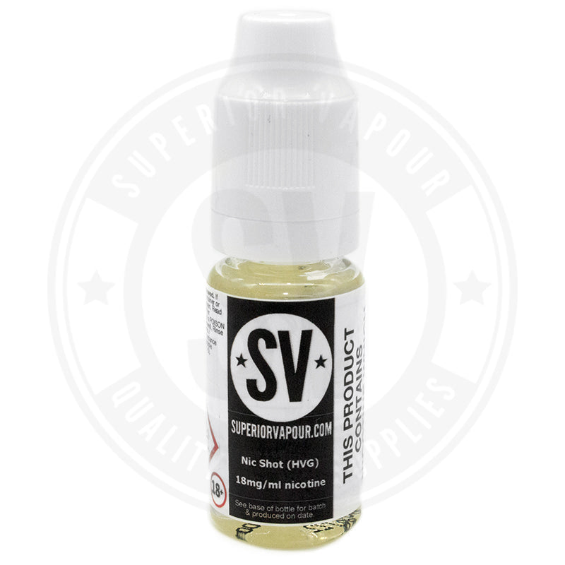 Sv Nicotine Shot 10Ml By Superior Vapour E Liquid