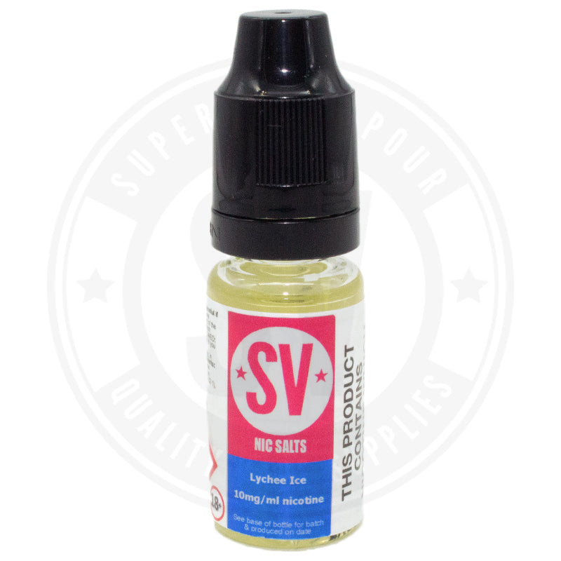 Lychee Ice Nic Salts E-Liquid 10Ml By Superior Vapour E Liquid