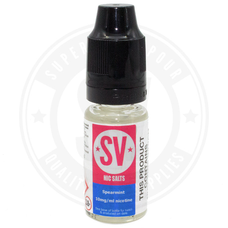 Spearmint Nic Salts E-Liquid 10Ml By Superior Vapour E Liquid