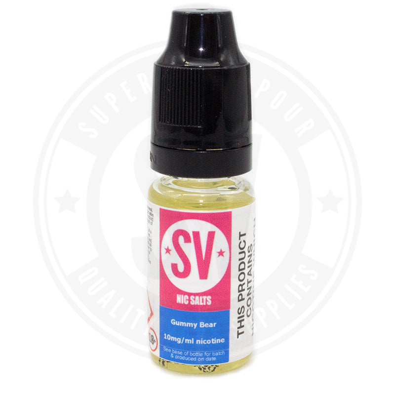 Gummy Bear Nic Salts E-Liquid 10Ml By Superior Vapour E Liquid