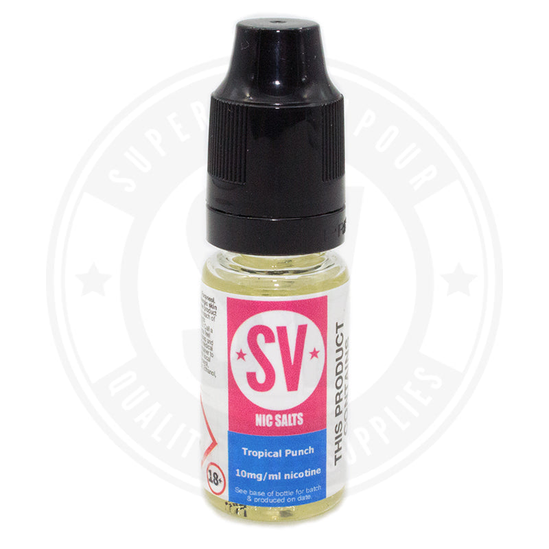 Tropical Punch Nic Salts E-Liquid 10Ml By Superior Vapour E Liquid