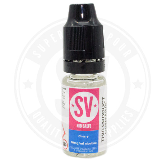 Cherry Nic Salts E-Liquid 10Ml By Superior Vapour E Liquid