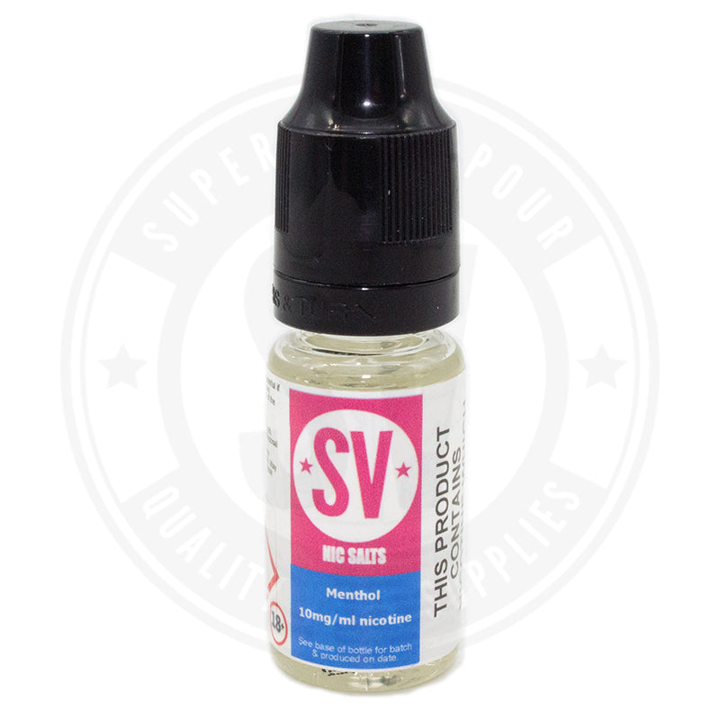 Menthol Nic Salts E-Liquid 10Ml By Superior Vapour E Liquid